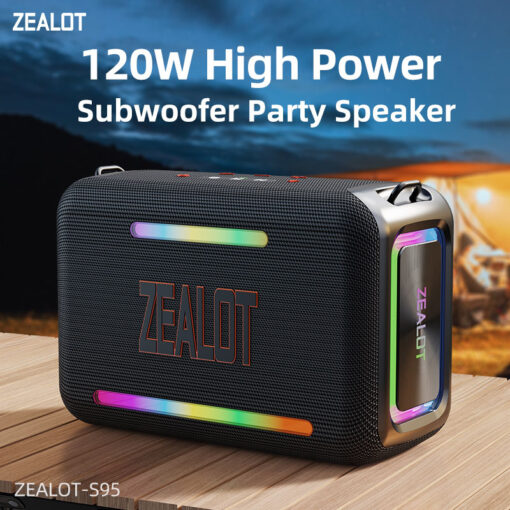 Zealot S95 120W High Subwoofer Speaker & 24000mAh Battery - Image 5