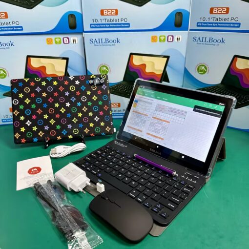 Sail Book B22 Mini Laptop 5g Dual Sim Card Tablet Pc With Keyboard and Mouse - Image 5