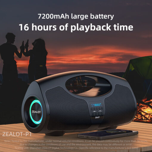 Zealot P1 Bluetooth Speaker - Image 7