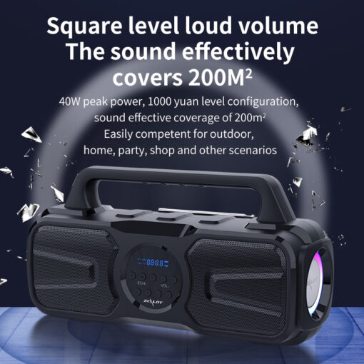 Zealot P2 Bluetooth Speaker - Image 3