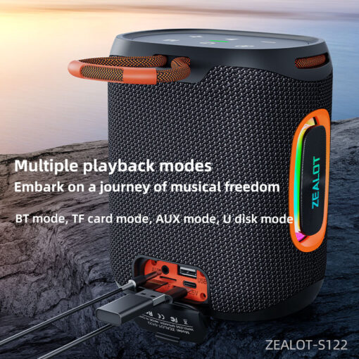 Zealot S122 Bluetooth Speaker 30watts - Image 4