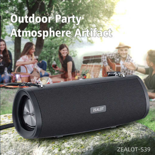 Zealot S39 60watts portable Bluetooth Speaker - Image 5