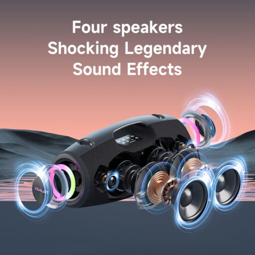 S78 Bluetooth Speaker 100watts - Image 3