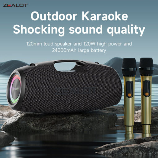 Zealot S78M Portable Bluetooth Speaker + Mic  🎤︎︎ - Image 2
