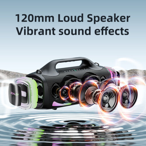 Zealot S79 100W Portable Bluetooth Speaker - Image 5