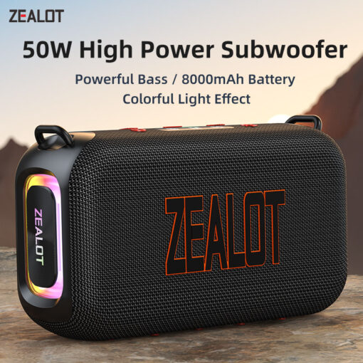 Zealot S85 50w Portable Bluetooth Speaker - Image 6