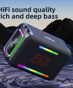Zealot S95 120W High Subwoofer Speaker & 24000mAh Battery