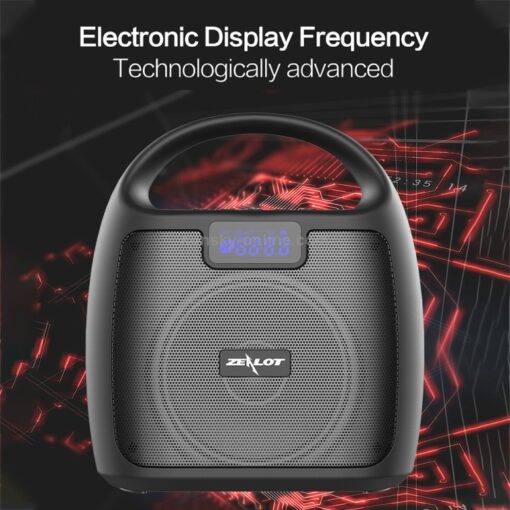 Zealot S42 Portable Bluetooth Speakers With Fm Radio - Image 5