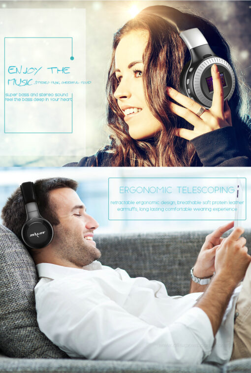 Zealot B19 Wireless Headphone - Image 8