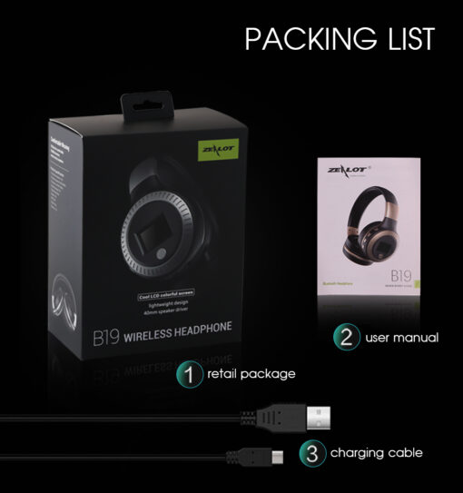 Zealot B19 Wireless Headphone - Image 11