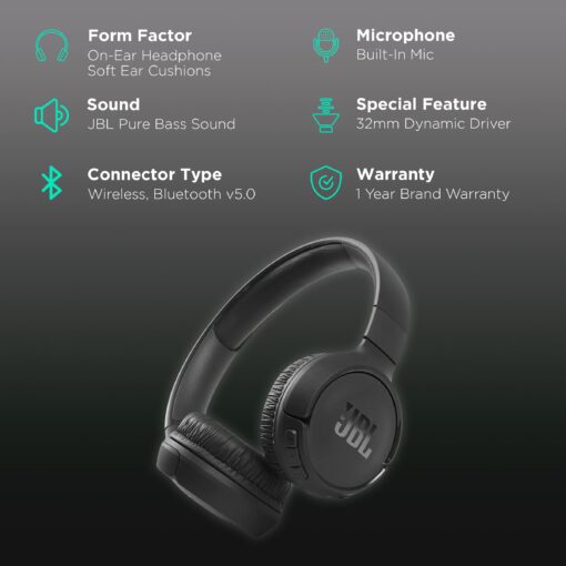 Jbl Tune 510 Bluetooth Headset - Image 4