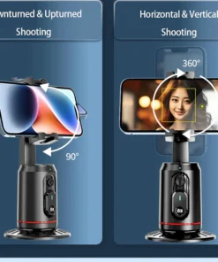 Q02 360 Auto Face Tracking Phone Holder/Selfie Stick