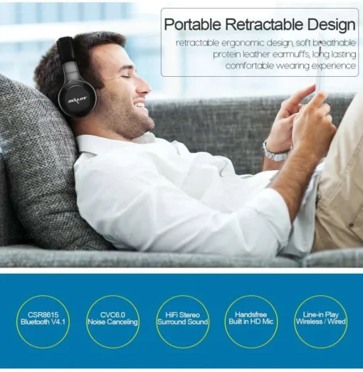 Zealot B20 Wireless Bluetooth Headset - Image 8