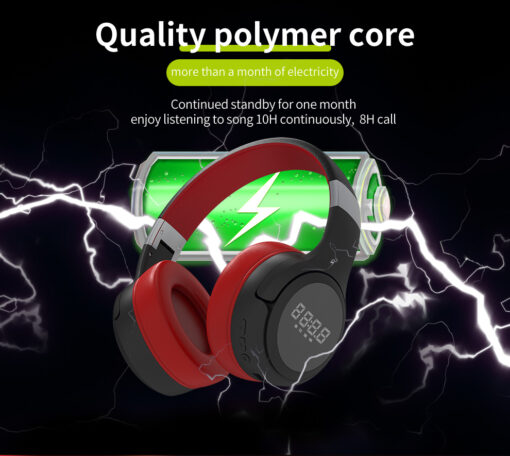 Zealot B28 Wireless Headphone With LCD Display - Image 5