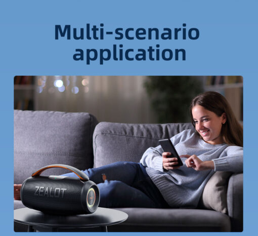 Zealot P11 50W Bluetooth Speaker - Image 6