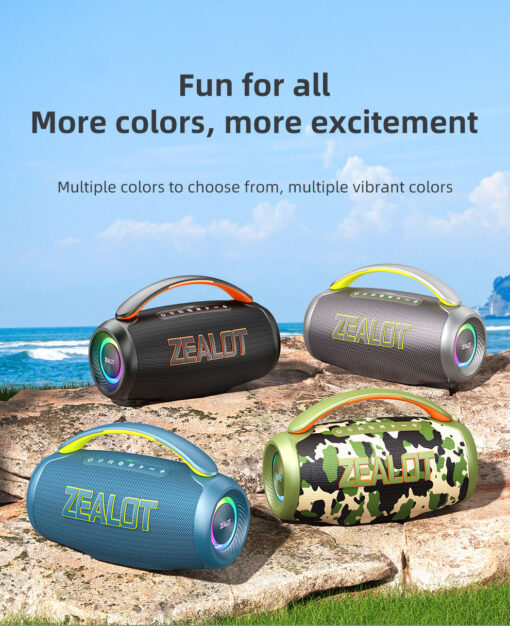 Zealot P12 60W Bluetooth Speaker - Image 4