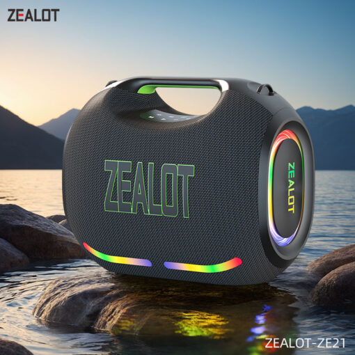 Zealot ZE21 250W Portable Bluetooth Speaker Subwoofer 48000mAh - Image 2