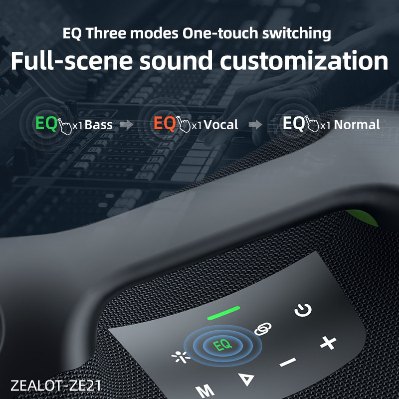 ZE21M Bluetooth Speaker with Microphone - Image 8