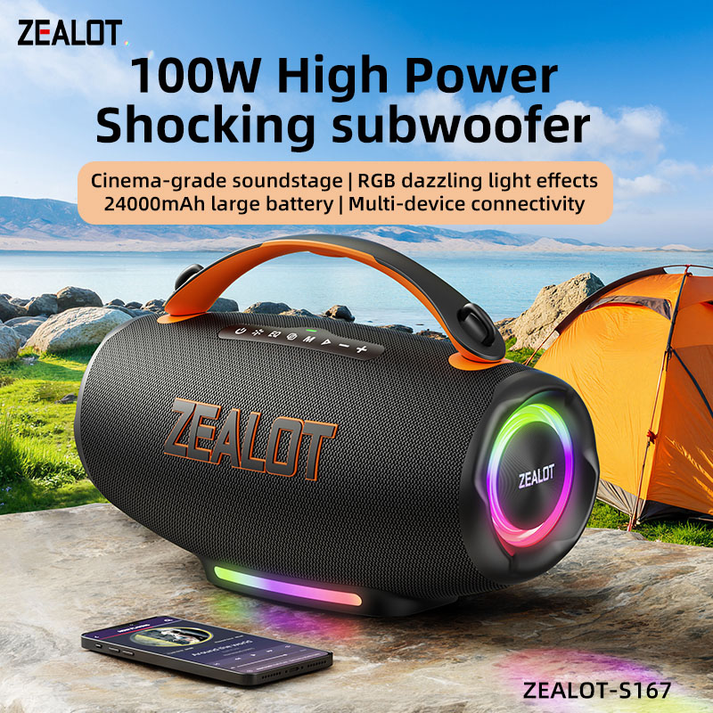 Zealot S167 100W Bluetooth Speaker - Image 9