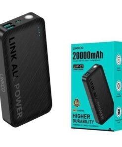 LINKCO20,000mAh 15W Power Bank with LED Light