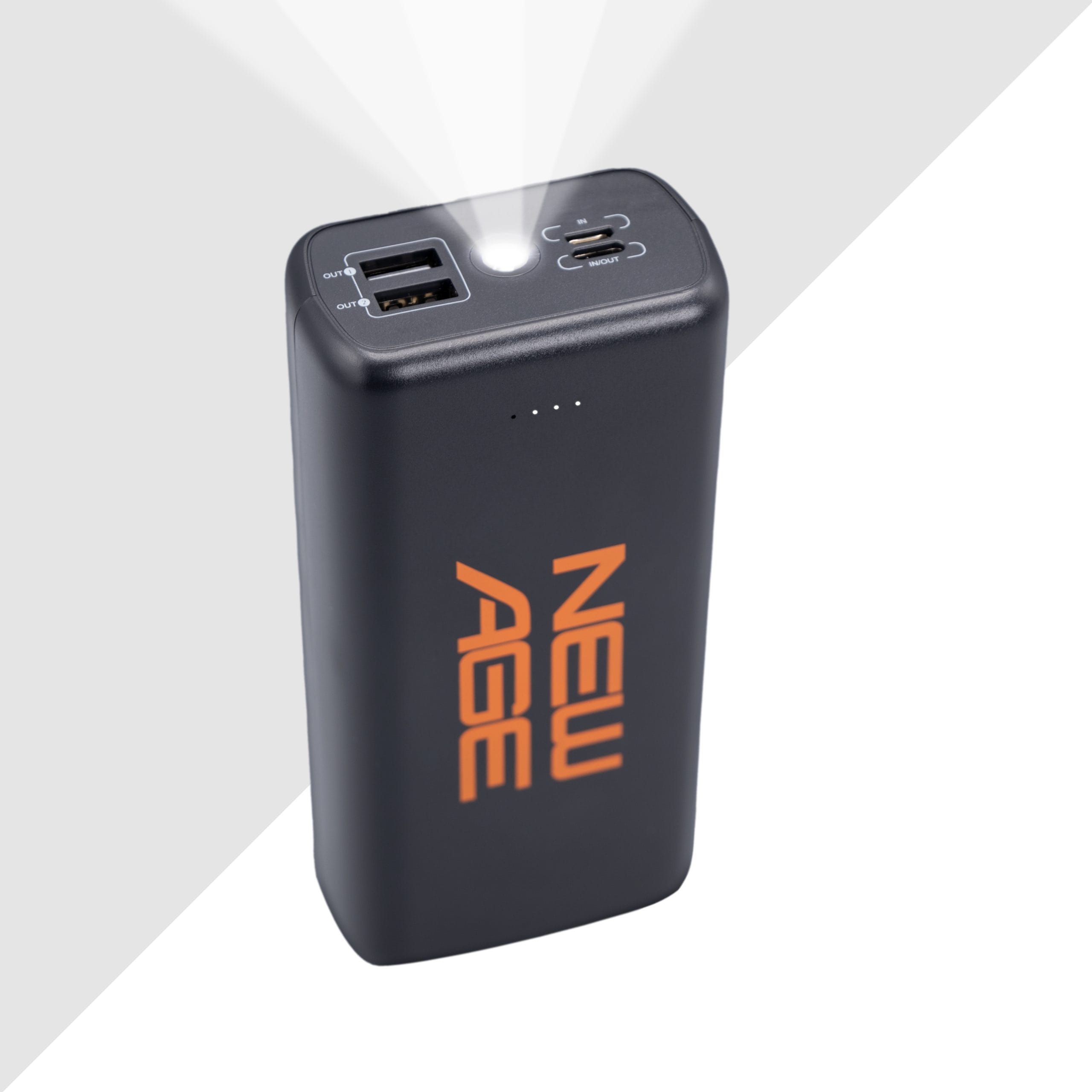 New Age 33000mAh Manual Powerbank With Led Light.
