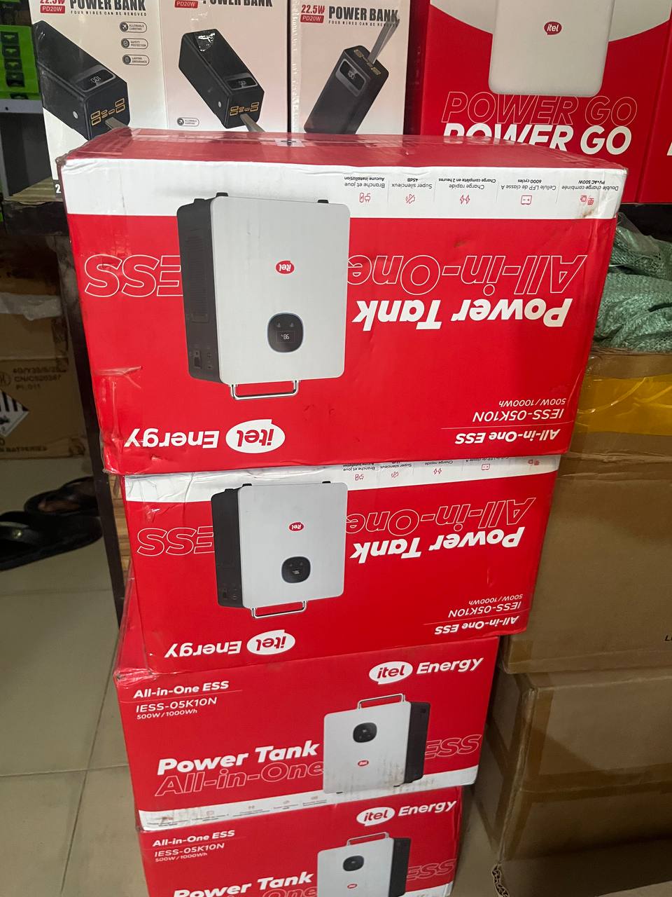 Itel Power Tank 500W Solar Generator With 1000Wh LiFePO₄ Battery - Image 2